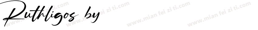 Ruthligos by字体转换